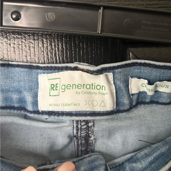 ‼️Price Drop‼️End of Summer Sale‼️ Celebrity Pink Distressed Jean Shorts - Picture 2 of 6